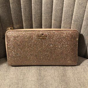 BRAND NEW! Kate Spade Burgess Court Glitter Wallet